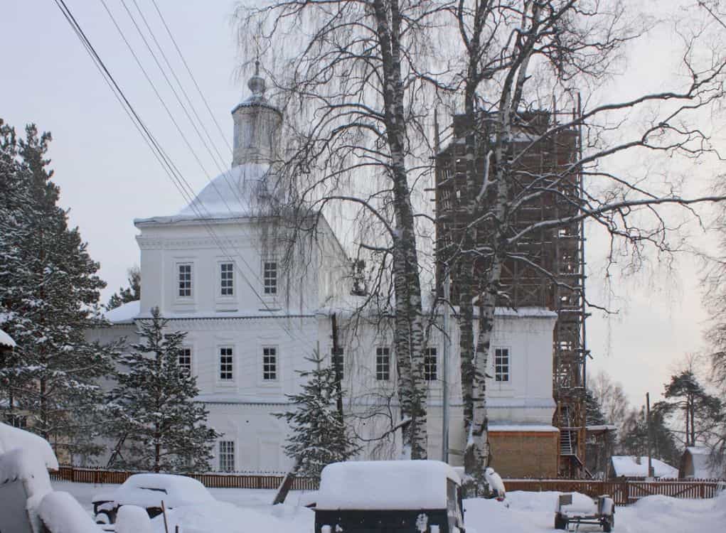 Паломники из Кирово-Чепецка посетили храм Рождества Пресвятой Богородицы поселка  Подосиновец