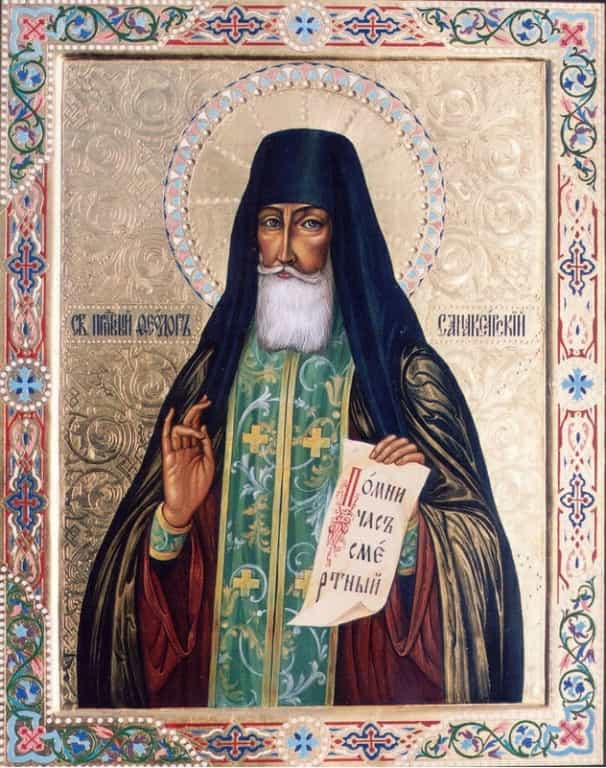 4 марта – память святого преподобного Феодора Санаксарского