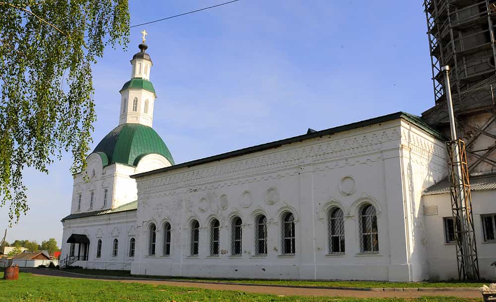 Всенощное бдение в Троицкой церкви села Бахта