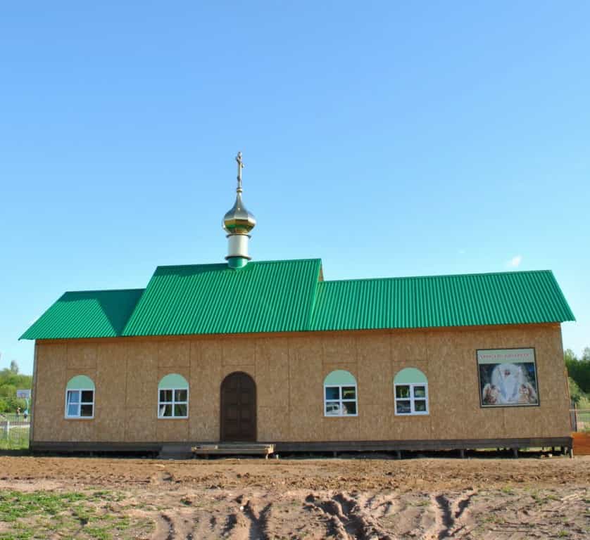 Встреча частицы мощей святителя Николая Чудотворца в Никольском храме п. Домостроитель