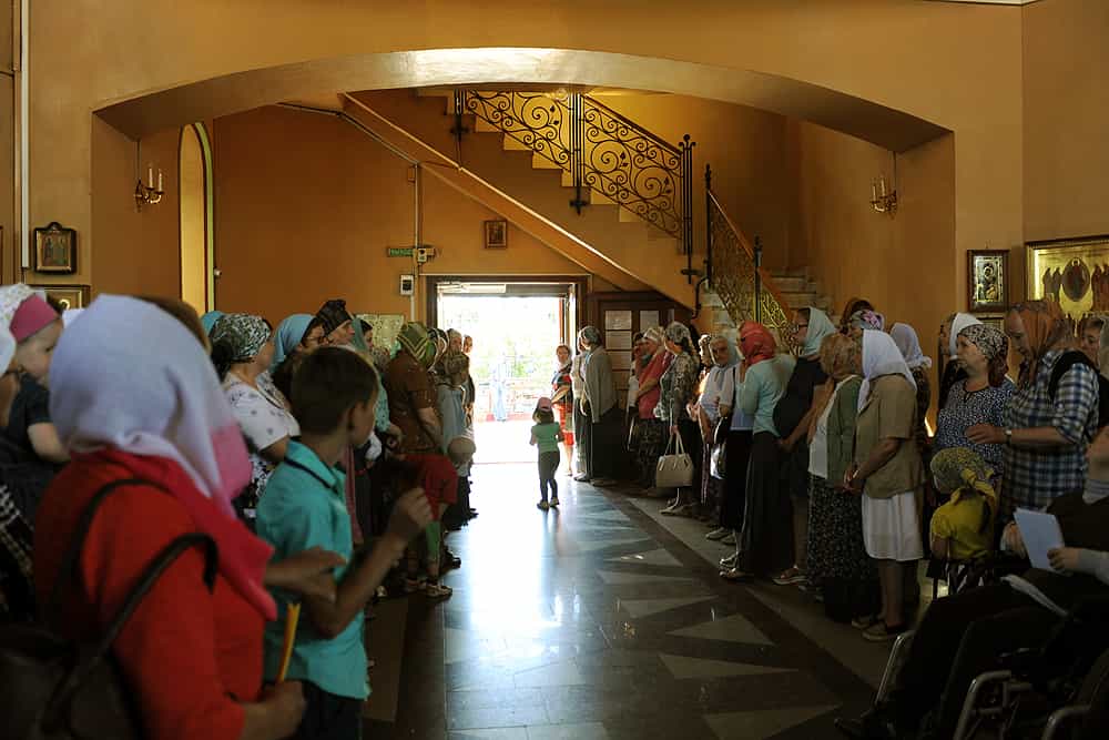 Схиархимандрит Илий (Ноздрин) посетил храмы Первого вятского благочиния