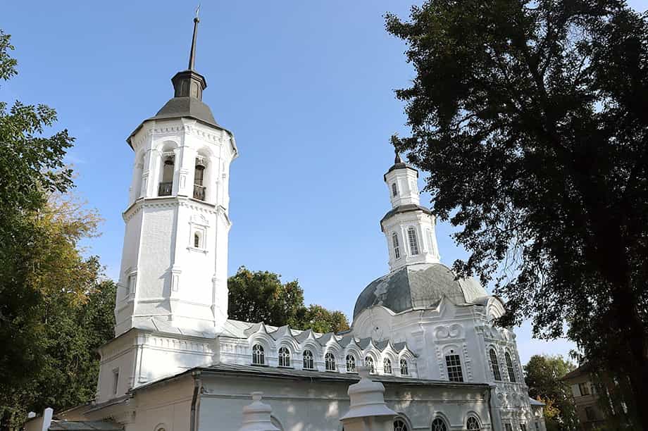 Богослужение в Предтеченском храме в день Усекновения главы Пророка, Предтечи и Крестителя Господня Иоанна