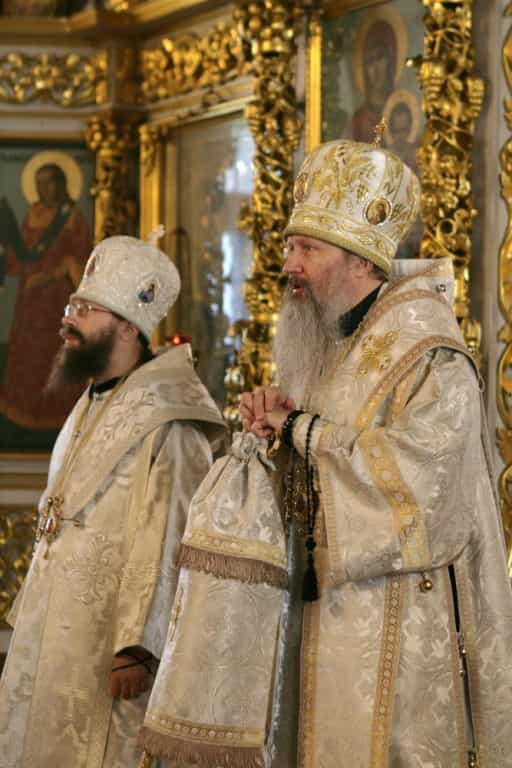 В Трифоновом монастыре в пятую годовщину со дня смерти митрополита Хрисанфа состоялась панихида