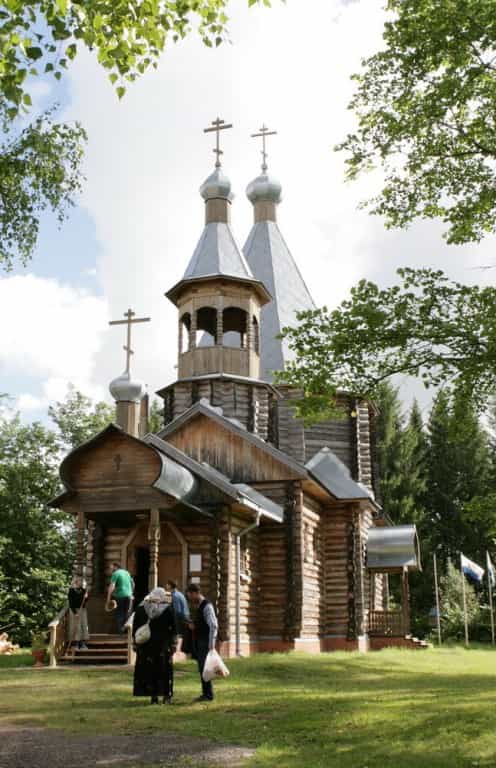 Соборное богослужение на Престольный праздник в селе Никульчино