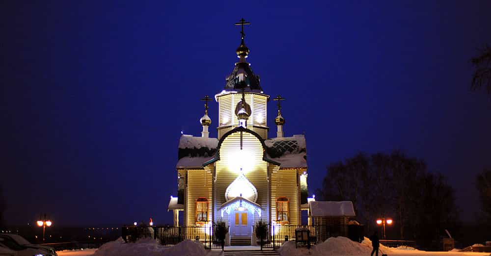 Царские Часы Навечерия Рождества Христова в Федоровском храме города Кирова