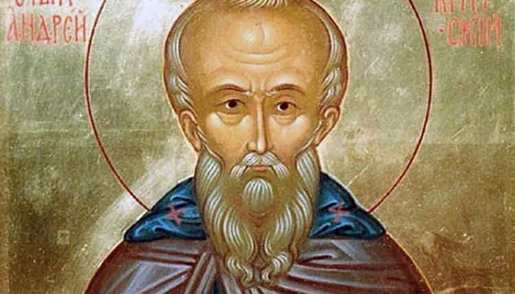 30 октября – память преподобного Андрея Критского