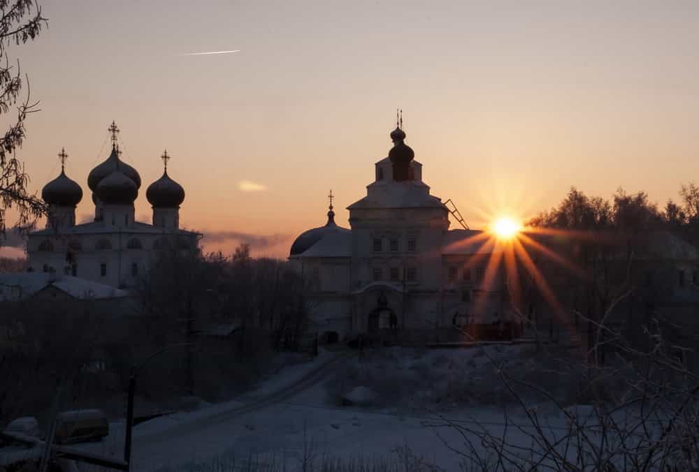Каждое воскресенье в Свято-Успенском кафедральном соборе совершается Благодарственный молебен Господу Иисусу Христу