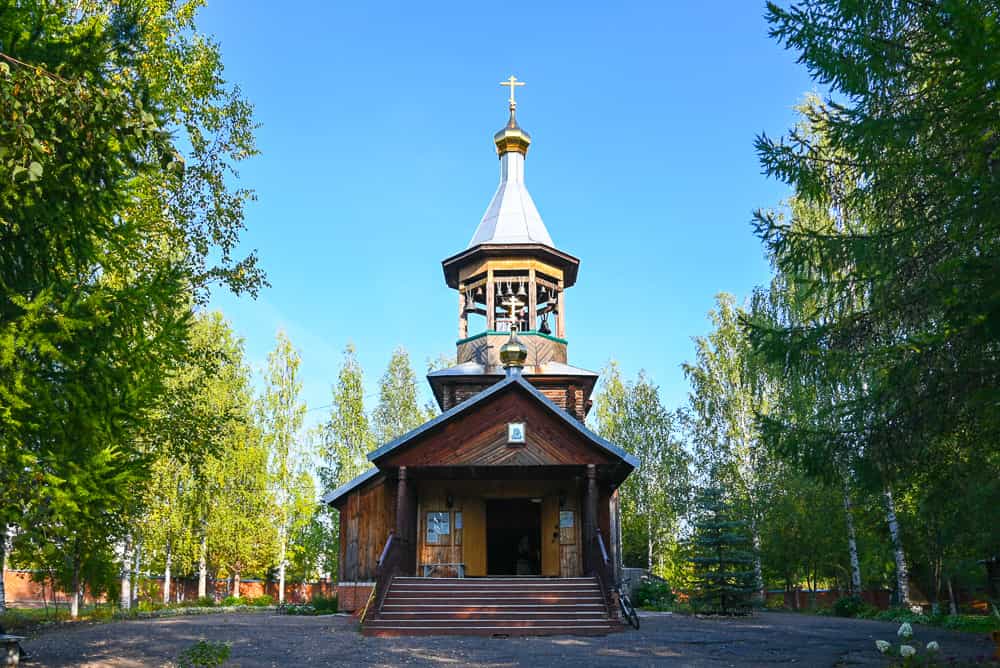 Вечернее богослужение в Лянгасово