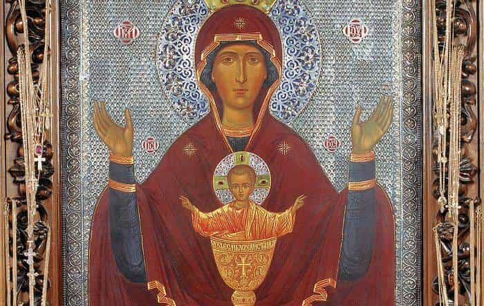 Икона Божией Матери «Неупиваемая Чаша»