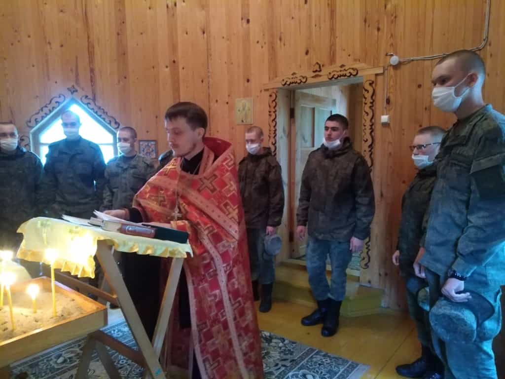 Духовное окормление военнослужащих проходит в плановом режиме