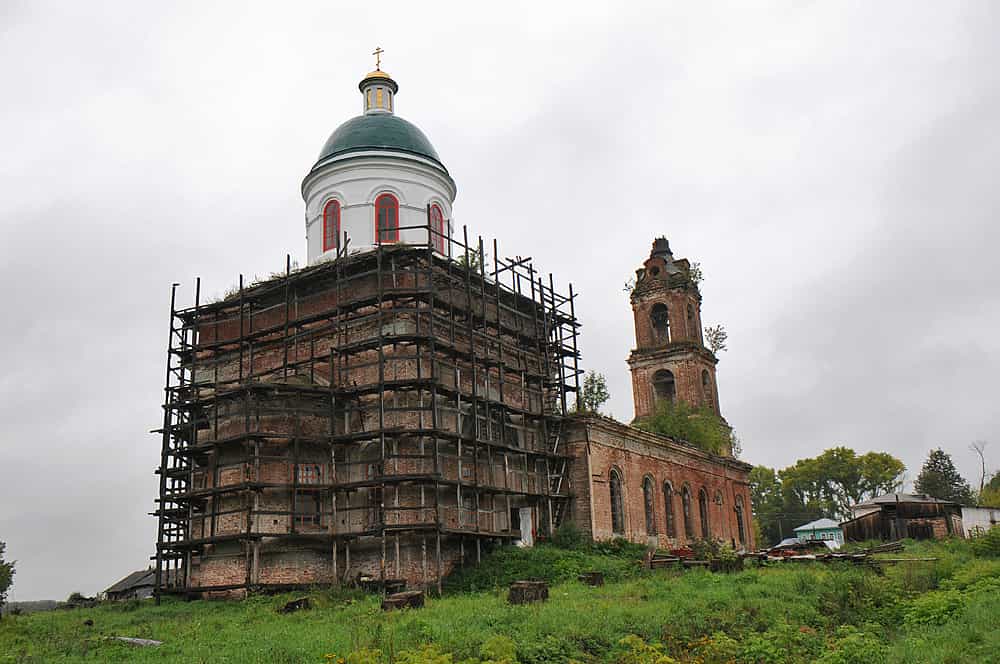 Престольный праздник Преображенской церкви села Селезениха