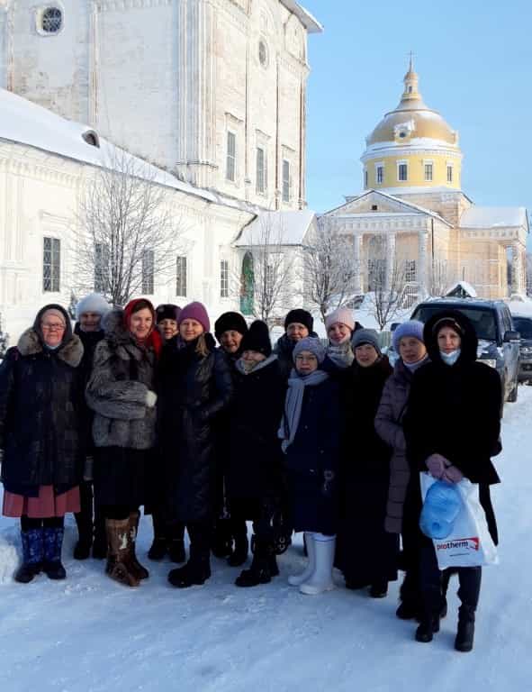 19 января состоялась паломническая поездка в Подворье Свято-Успенского Трифонова монастыря