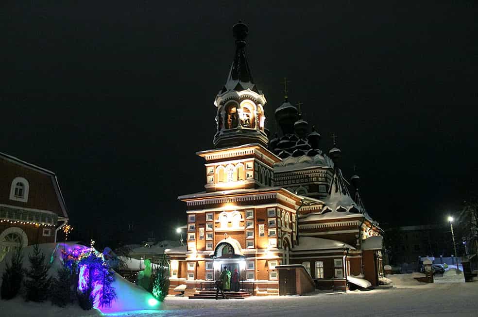 Престольный праздник Свято-Серафимовского собора города Кирова