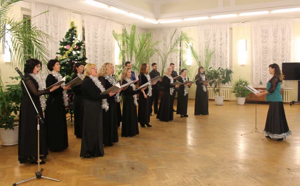 Состоялся праздничный Рождественский концерт хора храма Веры, Надежды, Любови и матери их Софии города Кирова