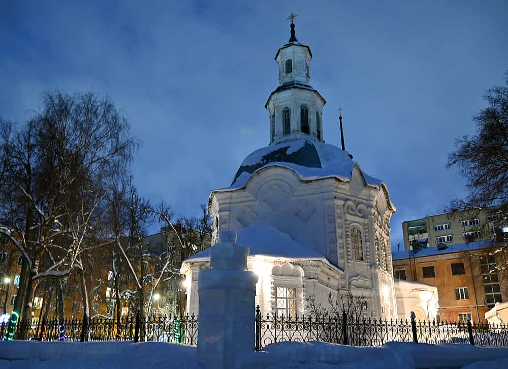 Торжественное богослужение в храме Иоанна Предтечи