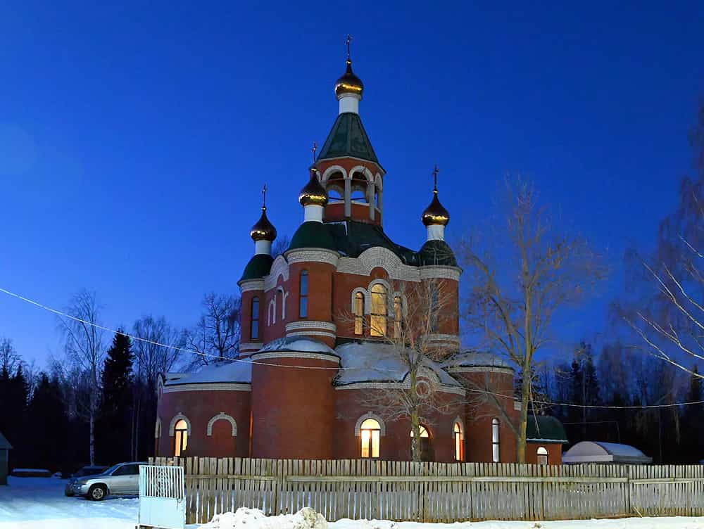 Великое освящение храма в честь святого благоверного князя Александра Невского