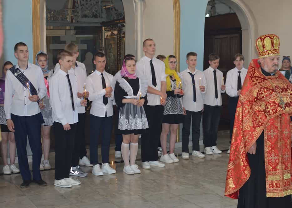 Благословение выпускников