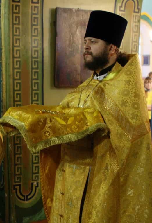 Архиерейское служение в церкви Спаса Нерукотворного села Спасо-Талица