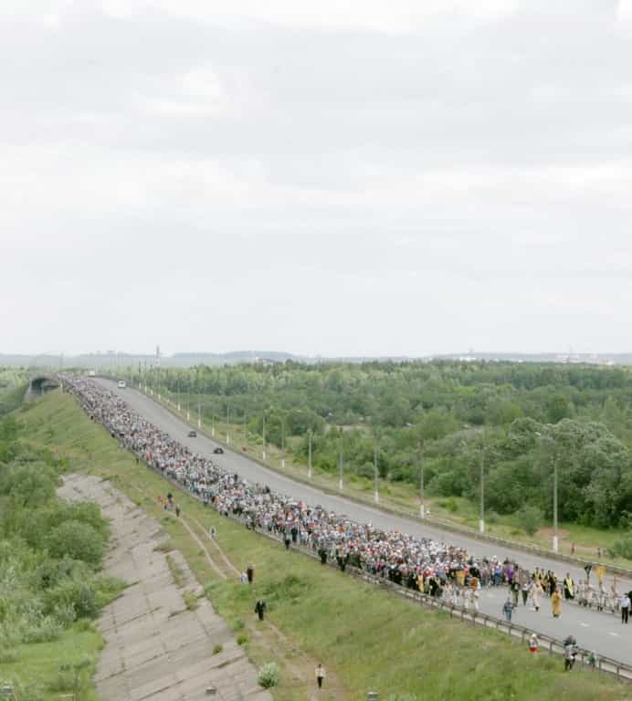 Великорецкий образ святителя Николая вернулся в Свято-Трифонов монастырь
