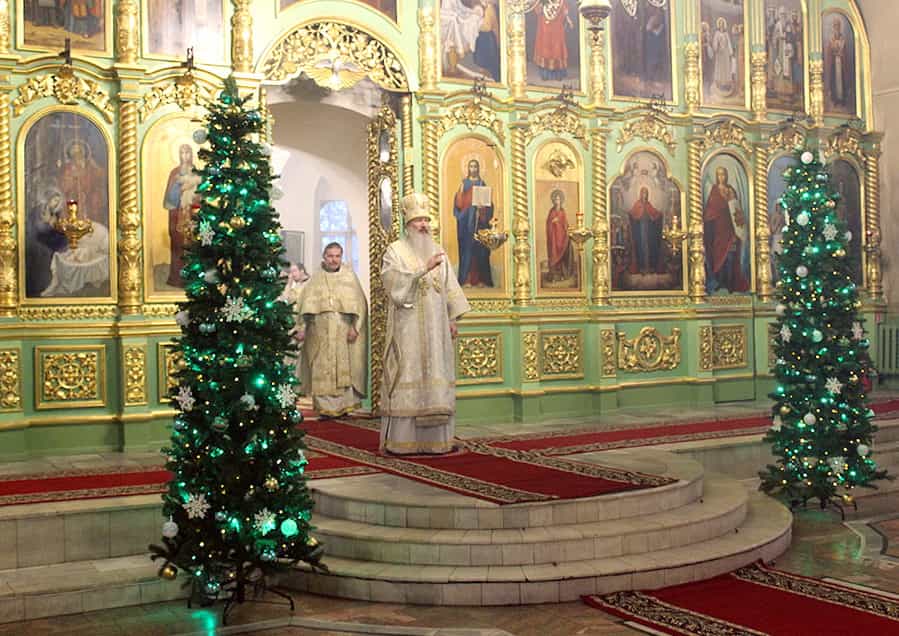 Анонс торжественных богослужений в субботу по Рождестве Христовом