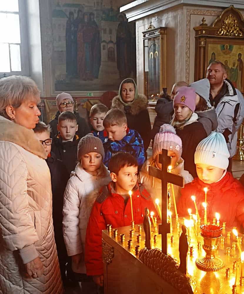 Экскурсия для учащихся воскресной школы