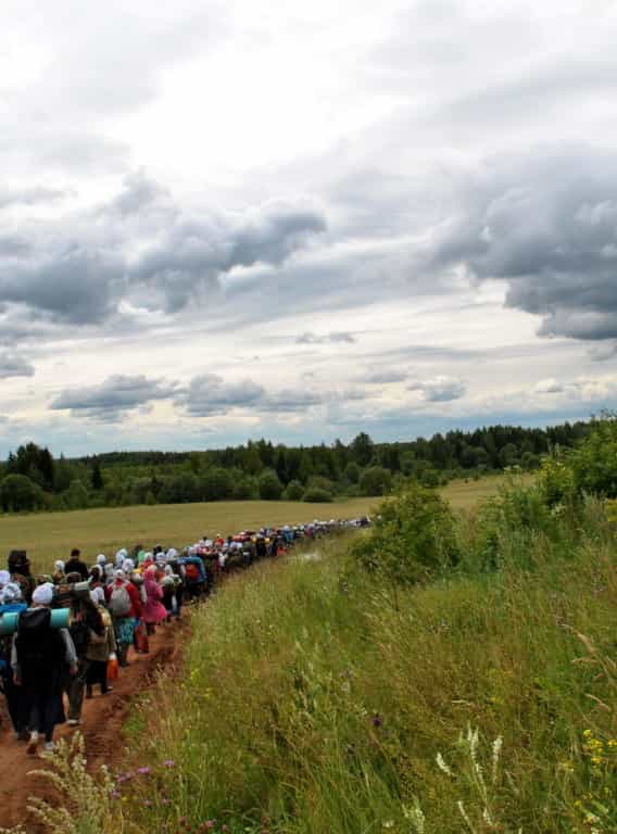 В Праздник Казанской иконы Божией Матери был совершен крестный ход в с. Горохово