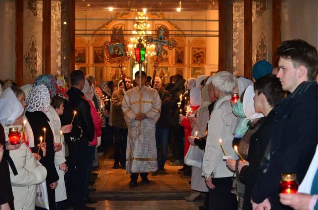 Телеканал АКТВ будет вести прямую трансляцию с праздничного Пасхального богослужения из Всехсвятского храма города Кирово-Чепецка