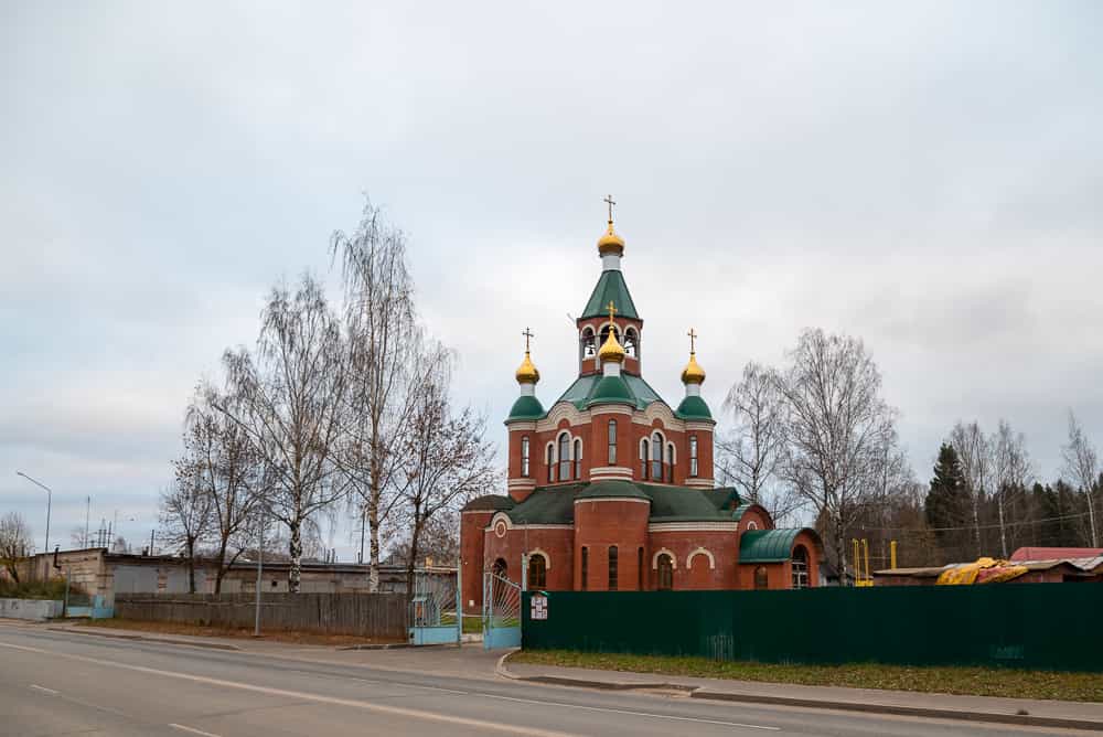 Торжественное богослужение в храме святого благоверного князя Александра Невского
