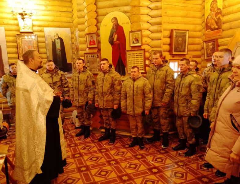 Праздник Крещения Господня в военной части Росгвардии