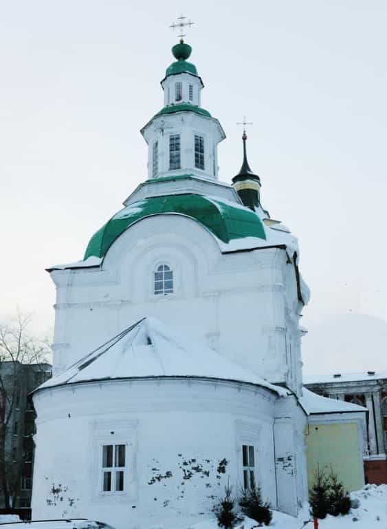 Великое повечерие с чтением Великого покаянного канона преподобного Андрея Критского в Царево-Константиновской Знаменской церкви г. Кирова