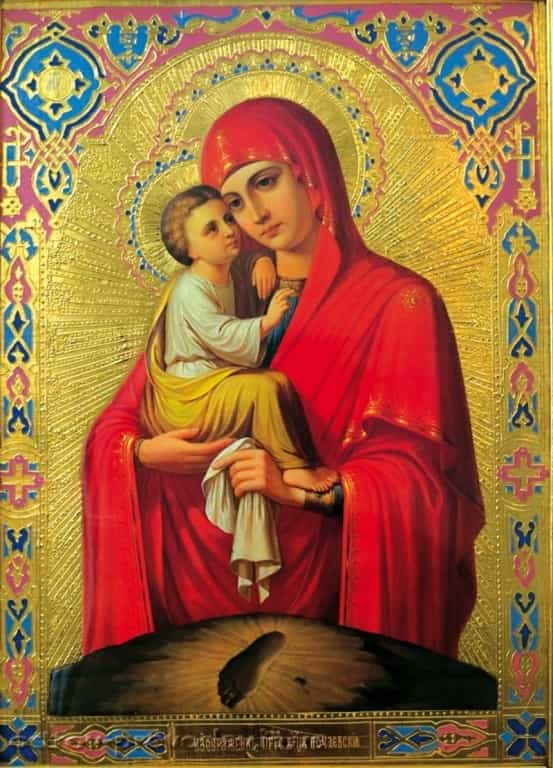 5 августа совершается празднование в честь Почаевской иконы Божией Матери