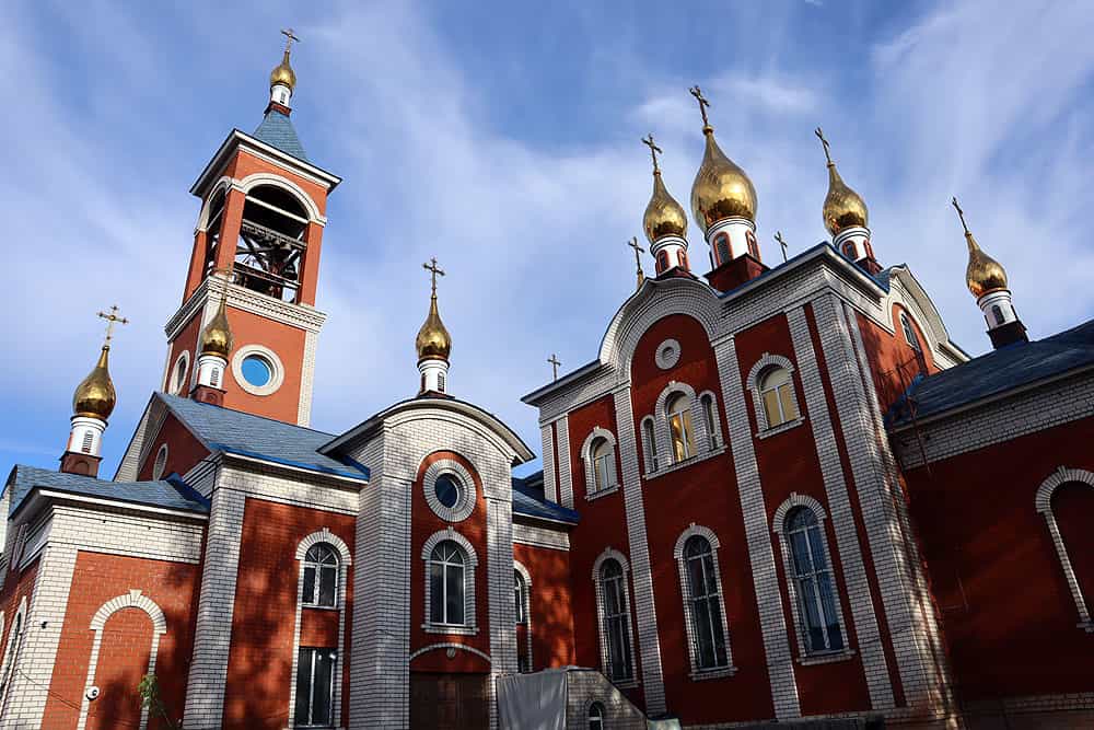 Праздничное богослужение в храме в честь иконы Божией Матери «Всех скорбящих Радость»