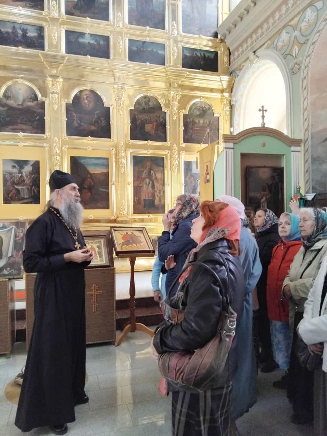 Радость совместной молитвы в Троицком храме села Волково