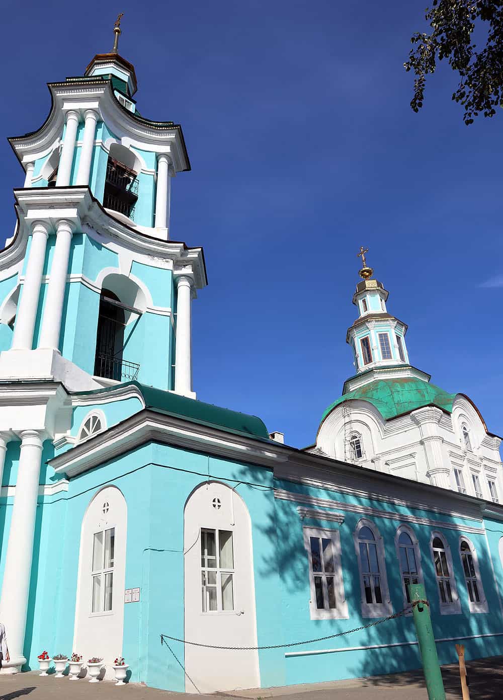 Соборная молитва перед иконой Покрова Божией Матери в Царево-Константиновской Знаменской церкви