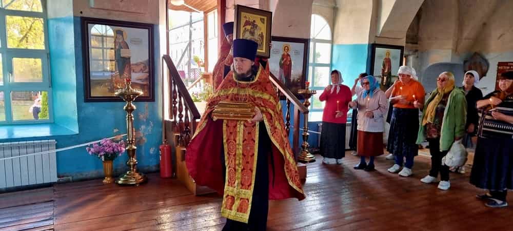 В Нижнеивкино пребывают святыни Христорождественского монастыря