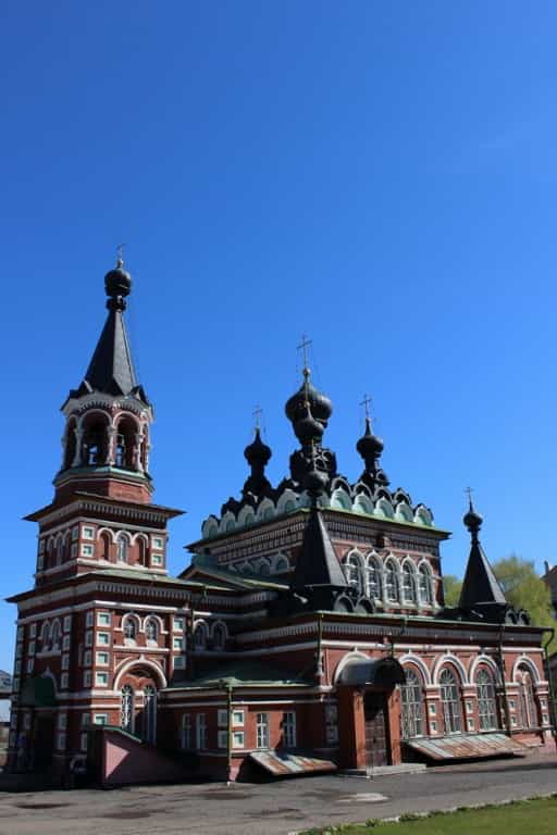 Торжественное богослужение в праздник Вознесения Господня в Свято-Серафимовском соборе города Кирова