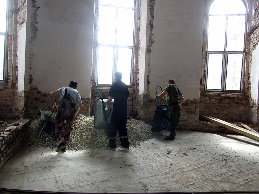 Продолжается восстановление храма Троицы Живоначальной в Верхошижемье