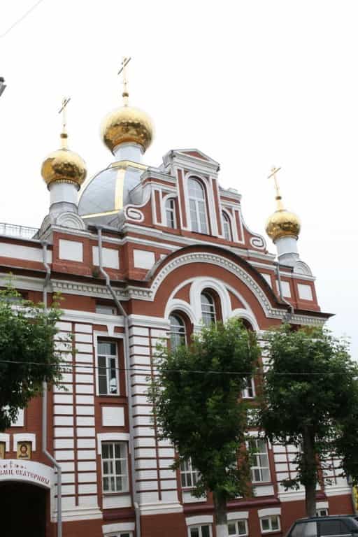 Архиерейское Богослужение в храме в честь святой великомученицы Екатерины