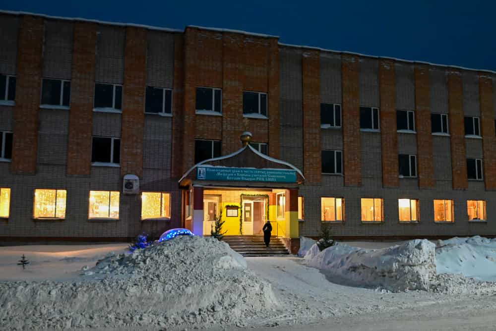 В канун воскресного дня торжественное богослужение совершилось в Кирово-Чепецке