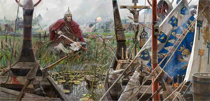 Святой князь Александр Невский в истории России