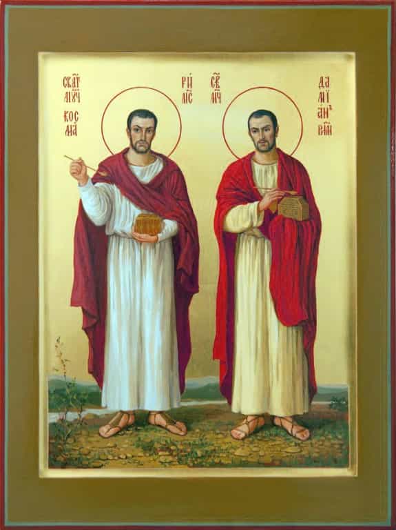 14 июля престольный праздник храма Космы и Дамиана села Трехречье