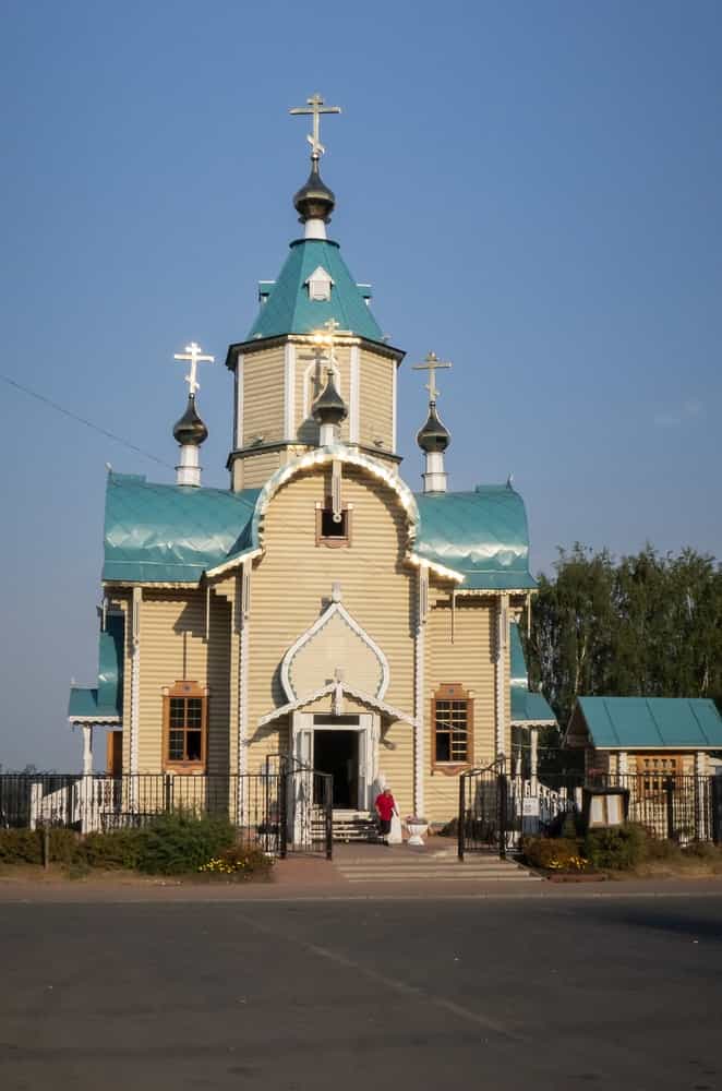 Престольный праздник церкви в честь иконы Божией Матери Феодоровская