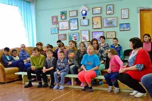 Состоялся Рождественский концерт Воскресной школы храма святых мучениц Веры, Надежды, Любови и матери их Софии для детей реабилитационного центра «Доверие»