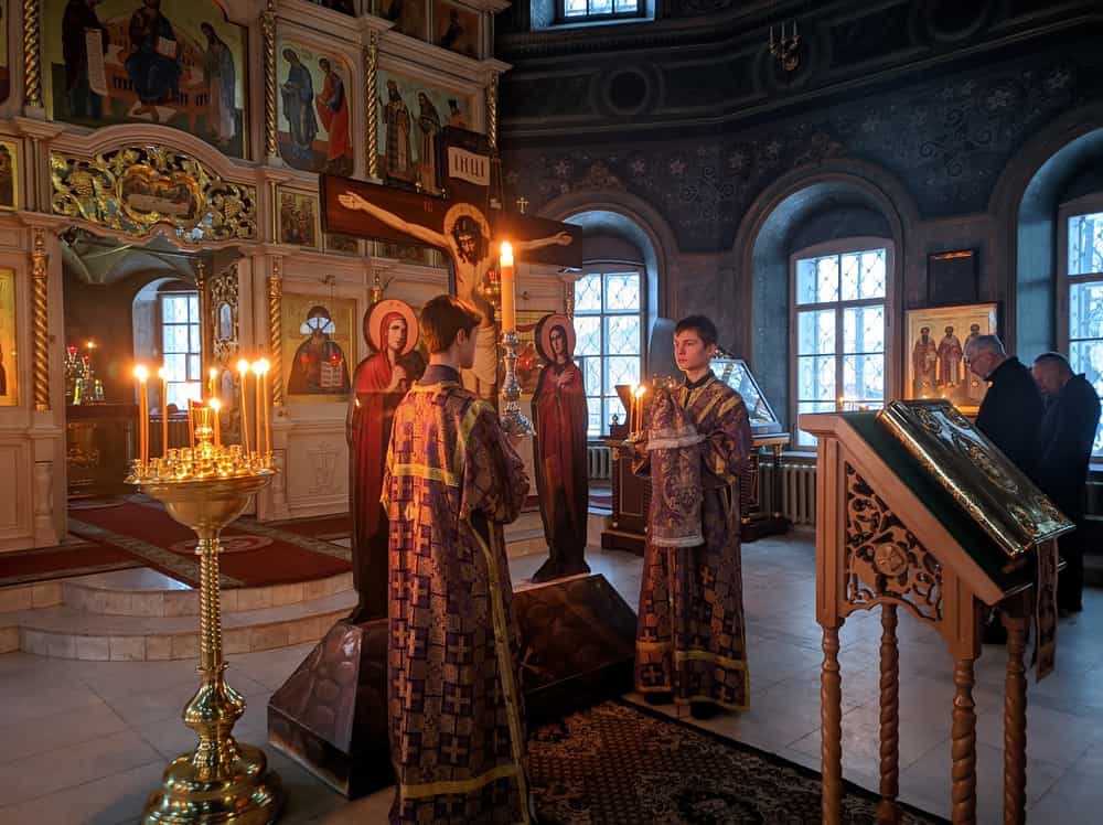 Пассия в храме Иоанна Предтечи города Кирова