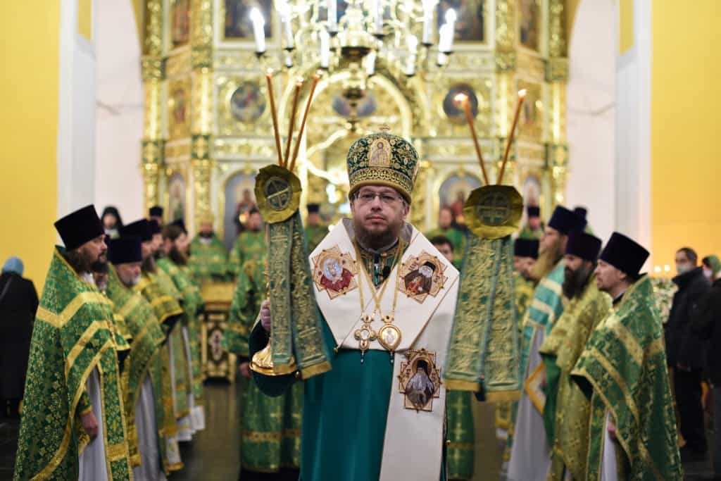 В Яранске молитвенно отметили годовщину канонизации преподобного Матфея Яранского