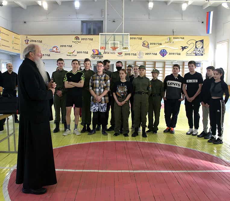 Встреча митрополита Марка со студентами Вятского агротехнологического университета