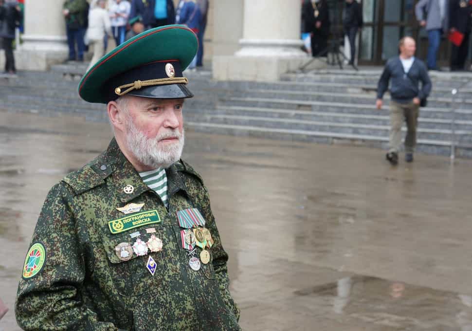 Руководитель епархиального воинского отдела иерей Александр Коссов принял участие в праздновании Дня пограничника