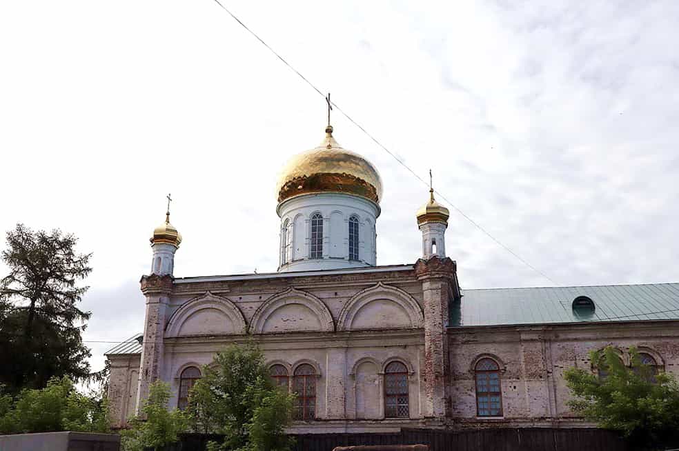 Престольный праздник собора Сошествия Святого Духа города Слободского