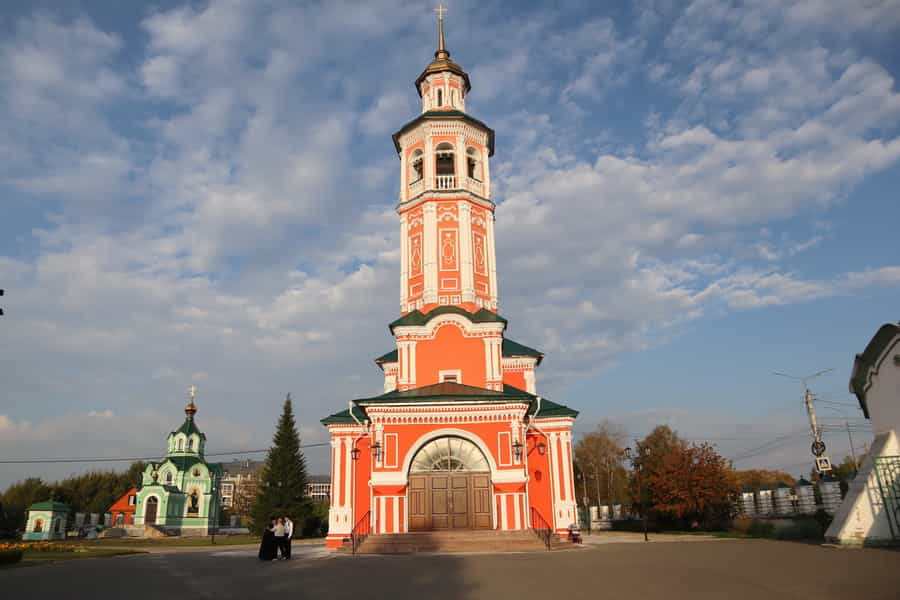 Праздничное Всенощное бдение в Троицкой церкви города Кирова