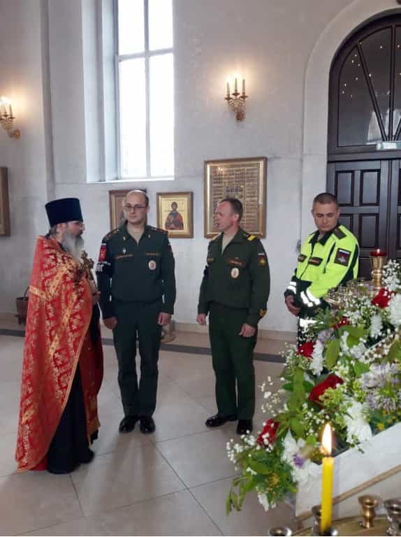 Состоялась встреча руководителя Воинского отдела Вятской Епархии с представителями военной полиции областного центра